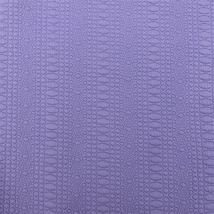 Customized Quilted Like Knit Fabric