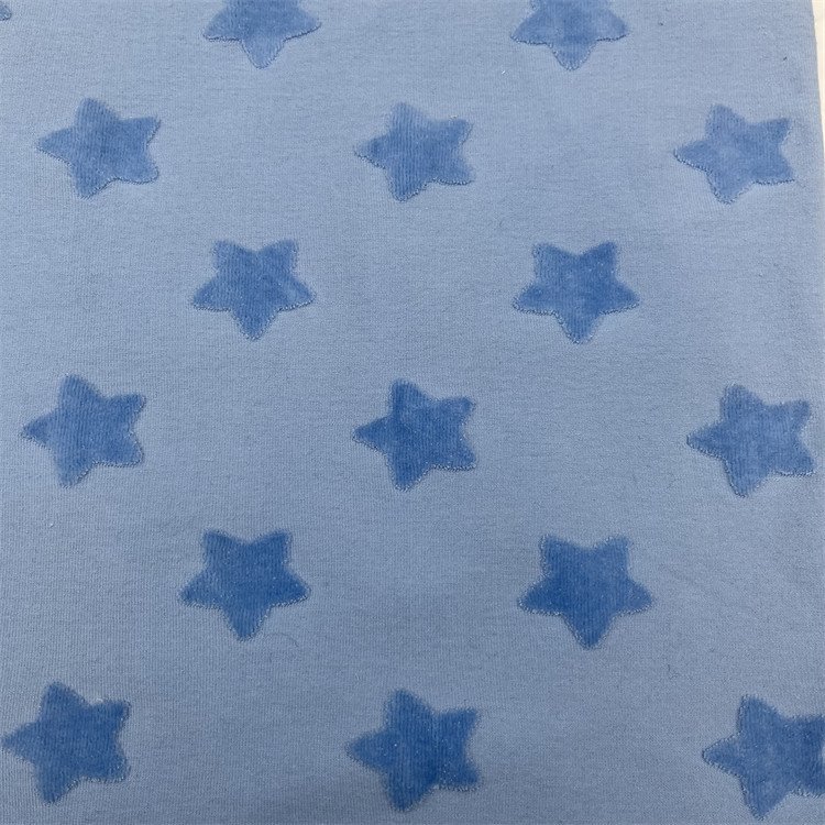 Jacquard Velvet Knit Fabric