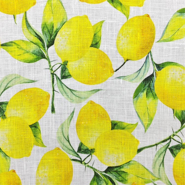 Linen Printed Woven Fabric