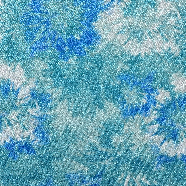 Metallic Printed Knitted Fabric