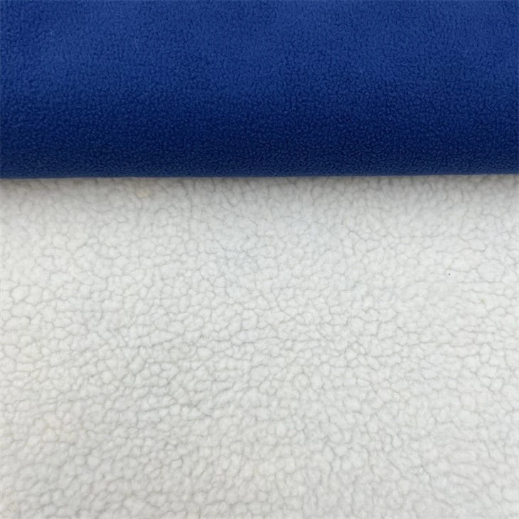 Polar Fleece Bonded with Hard Sherpa Fabric