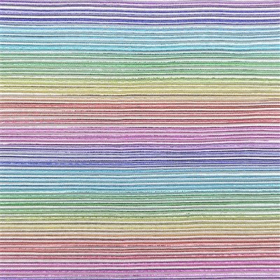 Bronzing Rainbow Crepe Knit Fabric