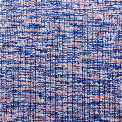 CVC Yarn-dyed Rib Knit Fabric