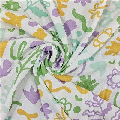 Organic Cotton Printed Jersey Knit