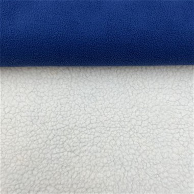 Polar Fleece Bonded with Hard Sherpa Fabric