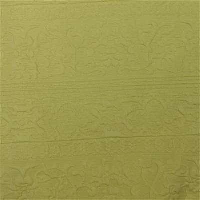 Polyester Spandex Quilted Like Knit Fabric