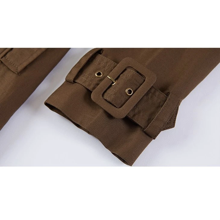 Double Breasted Trench Coat For Women