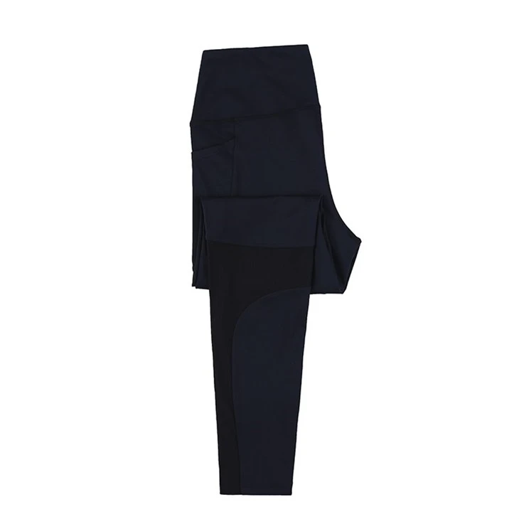 High-rise Crop Leggings With Two Side Drop-in Pockets