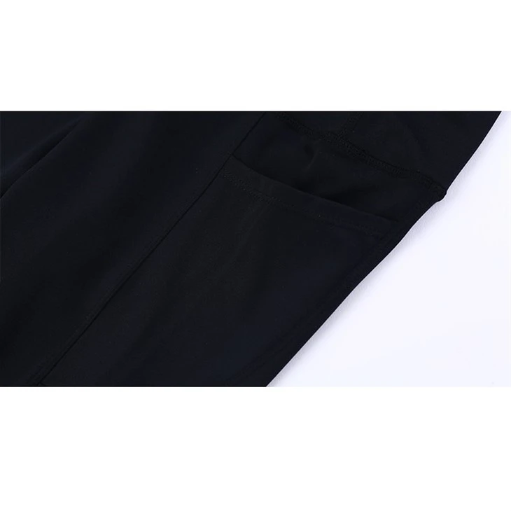 High-rise Crop Leggings With Two Side Drop-in Pockets