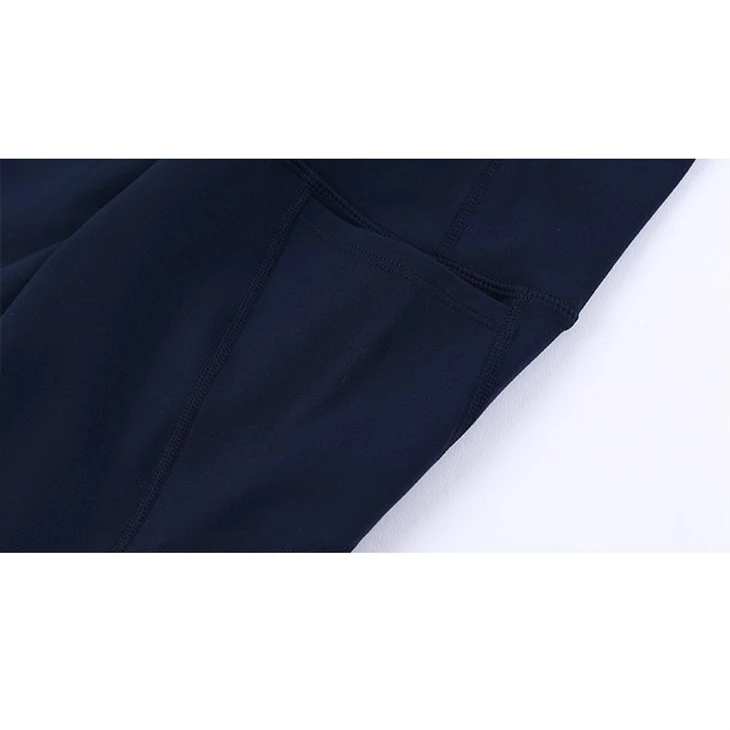 High-rise Full Length Leggings With Two Side Drop-in Pockets