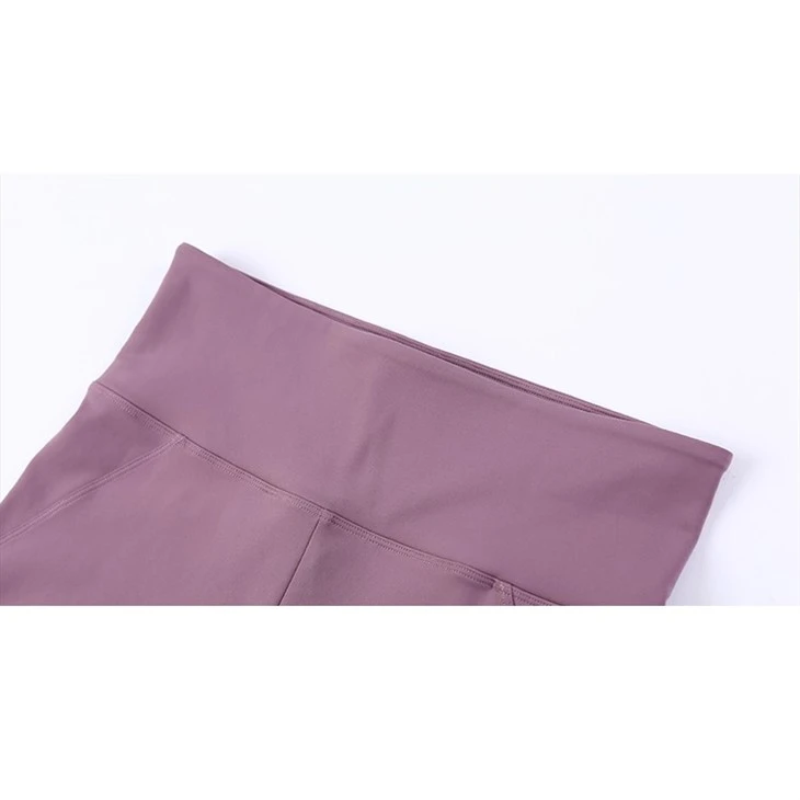 High-waisted Leggings With Side Drop-in Pockets