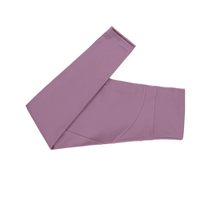 High-waisted Leggings With Side Drop-in Pockets