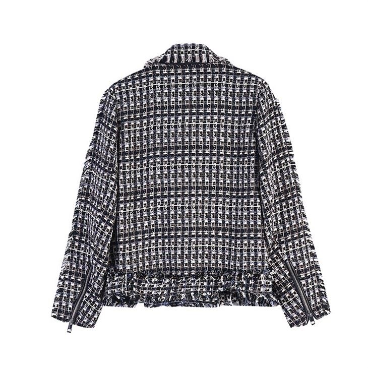 Lapel Tweed Jacket