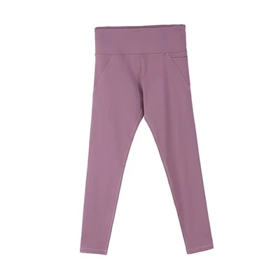 High-waisted Leggings With Side Drop-in Pockets