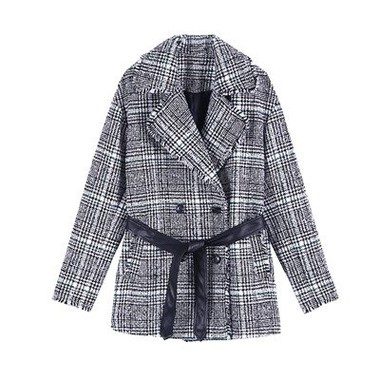 Slim Fitting Trench Coat With Belt