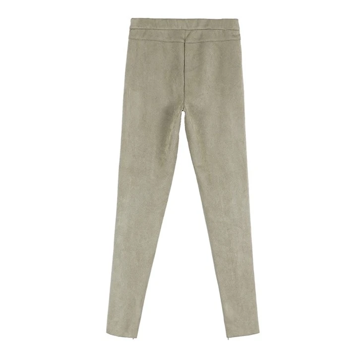 Suede Pants