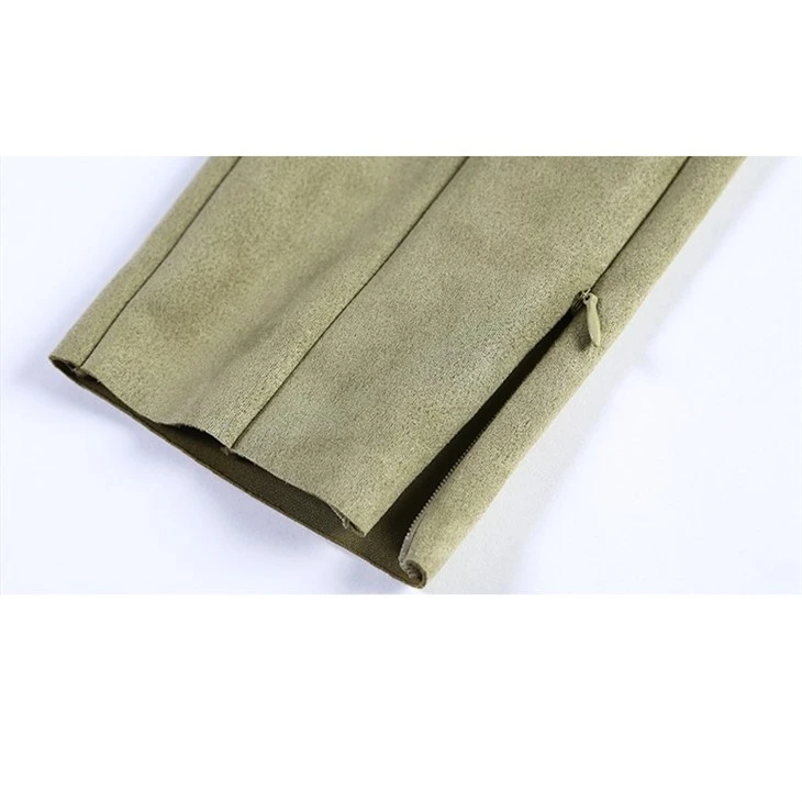 Suede Pants