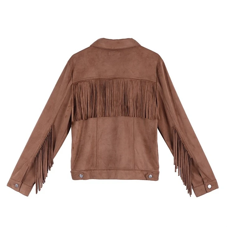 Suede Tassel Jacket